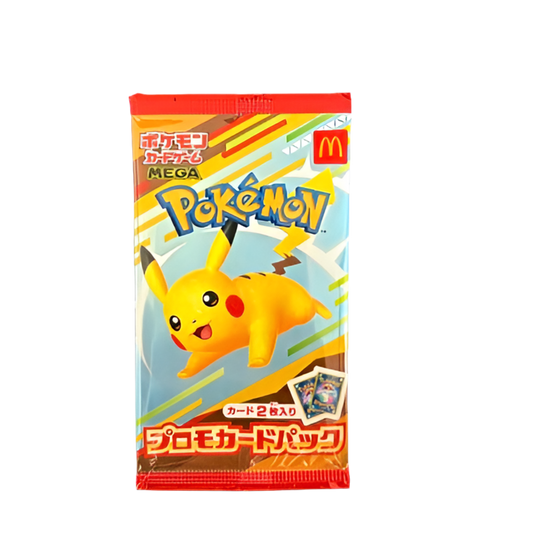 Pikachu Burger McDonalds Promo Pack