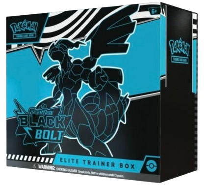 Pokémon Scarlet & Violet – Black Bolt Elite Trainer Box