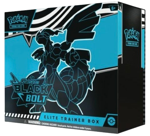 Pokémon Scarlet & Violet – Black Bolt Elite Trainer Box