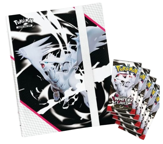 White Flare Binder Collection