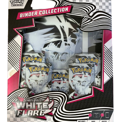 White Flare Binder Collection